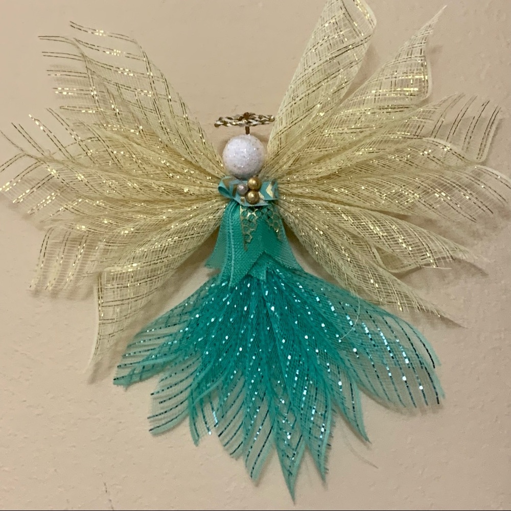 Guardian Angel Tree Topper Wreath